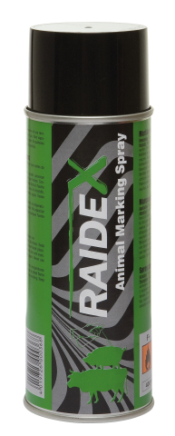 RAIDEX SPRAY VERDE 500 ML.