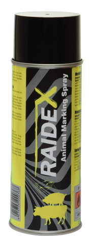 RAIDEX YELLOW SPRAY 400 ml.