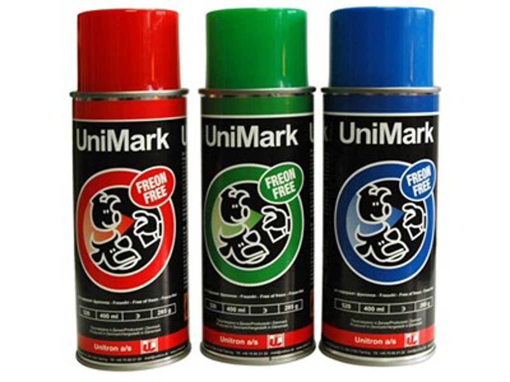 UNIMARK SPRAY 400 ML. VERMELHO