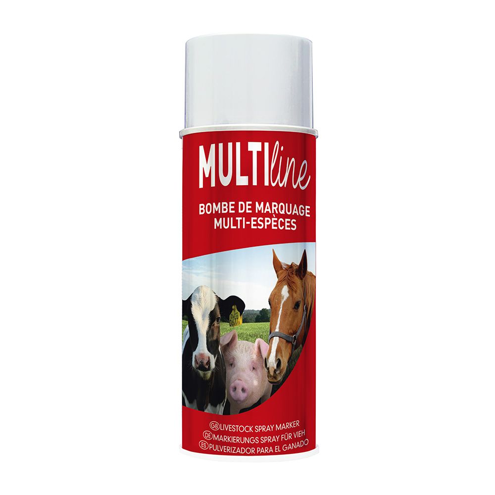 SPRAY MULTILINE VERMELHO 500 ML.