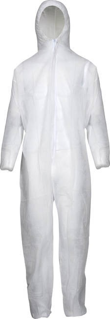 CASACO BRANCO COM CAPUZ 50gr/m2 TAMANHO XL