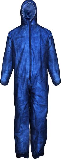 CASACO AZUL COM CAPUZ 35gr/m2 TAMANHO XXXL