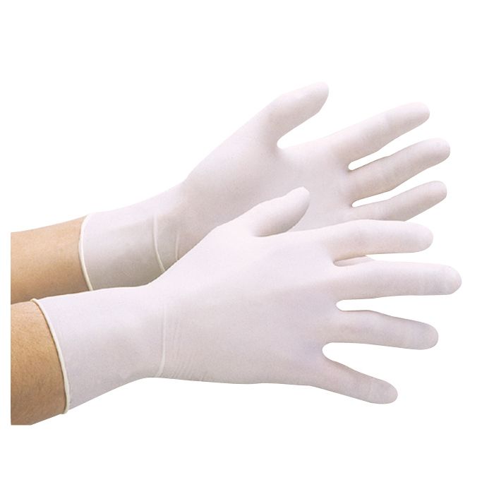 LATEX GLOVE WITH POWDER SIZE S