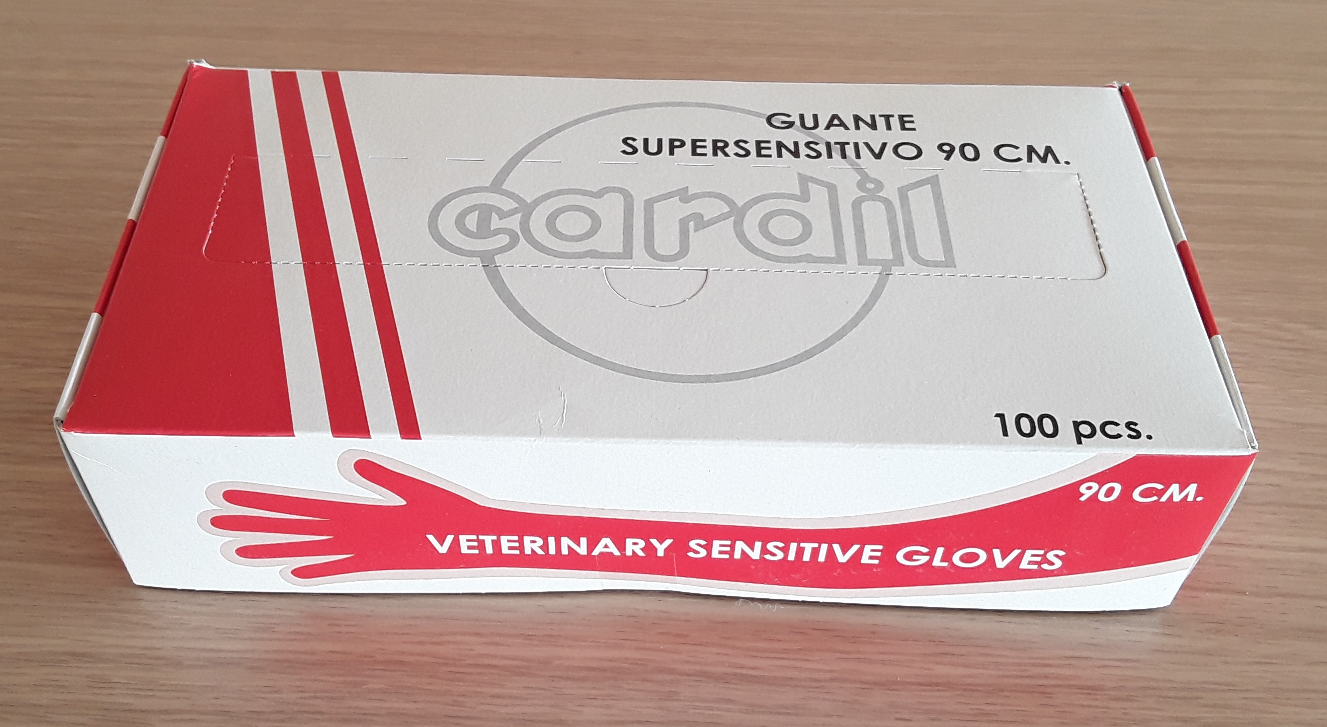 LUVA DE INSEMINAÇÃO SUPER 90CM (100 UNIDADES) 1