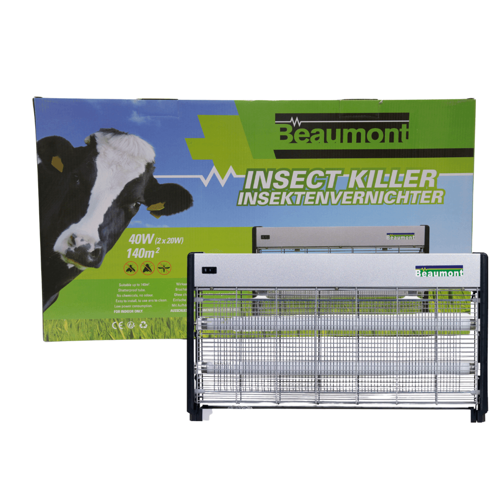 INSECTICIDA ELÉCTRICO 40 W 2 LÂMPADAS 20W