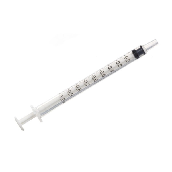JERINGA DESECHABLE 3 CUERPOS 1 CC. 120UDS (TUBERC)