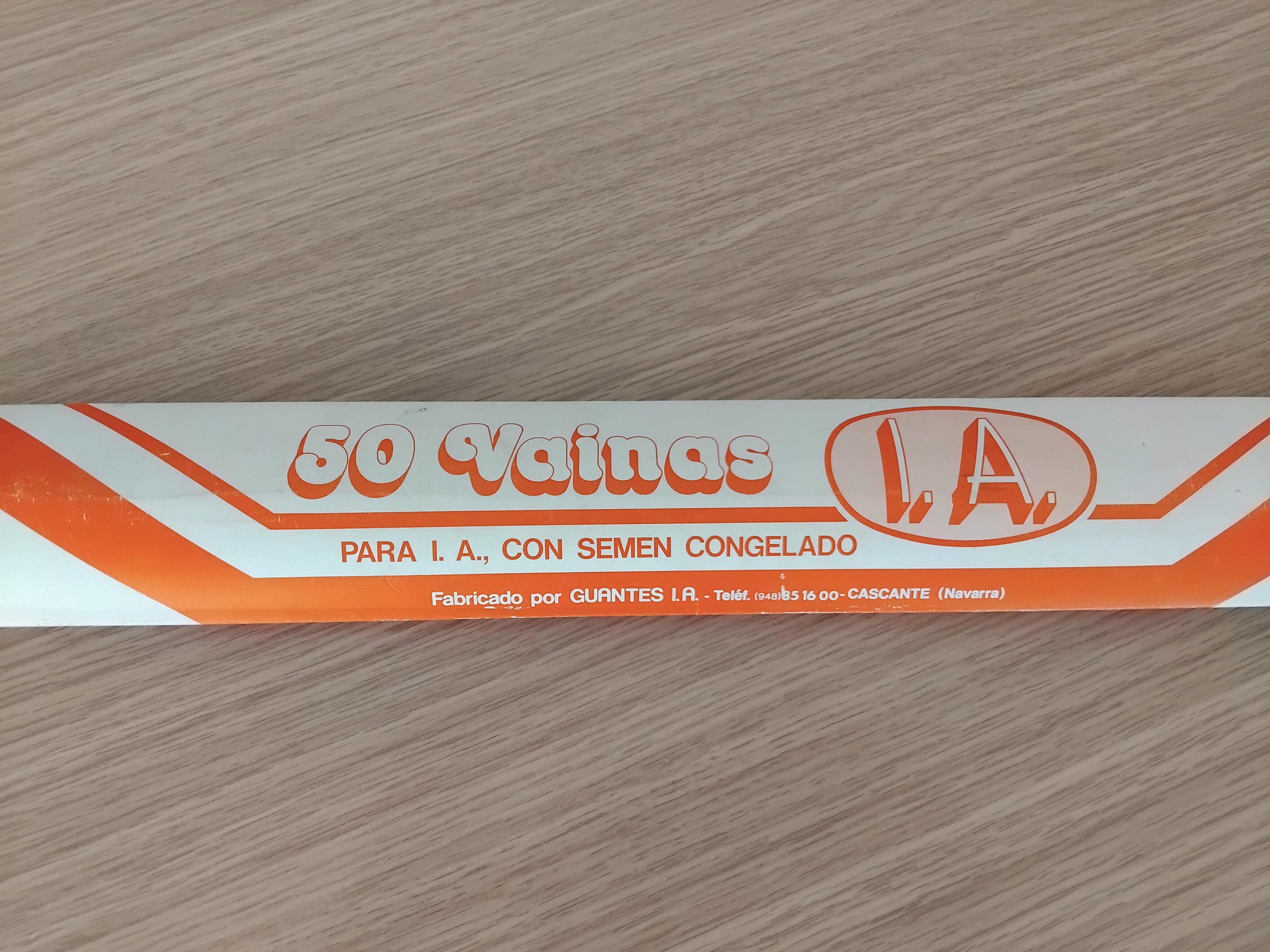 CATETER PLASTICO PARA INSEMINAR C/SEMEN CONGELADO (PAQ.50UDS)