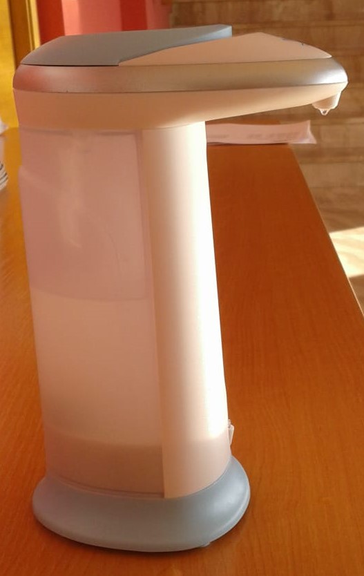 DOSEADOR AUTOMÁTICO DE GEL HIDROALCOÓLICO 1