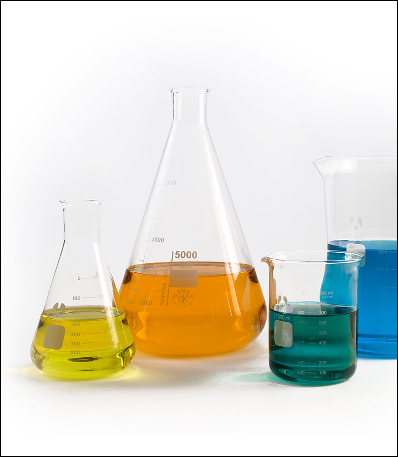 FRASCO ERLENMEYER DE 5000 ML.
