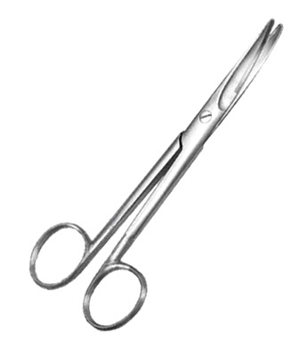 MAYO TESOURA CIRÚRGICA RETA 14 cm
