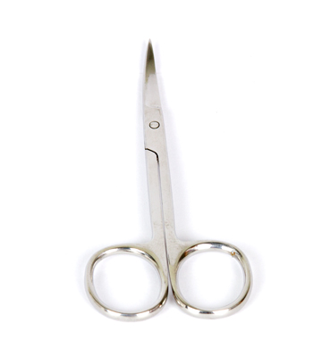CURVED IRIS SCISSORS 11 CM.