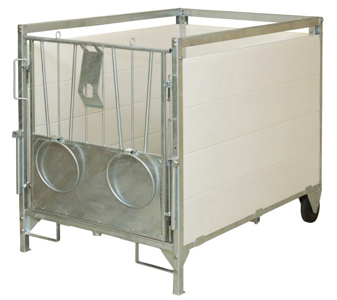 GAIOLA PARA VITELOS 130 X 85 X 106 CM (INTERIOR)