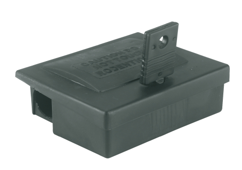 SUPORTE PARA ISCO DE RATO 12,5 X 9,5 X 4,5 CM.