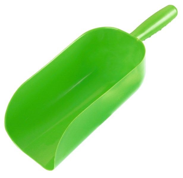 PÁ DE PLÁSTICO PARA RAÇÃO 2000 GR.
