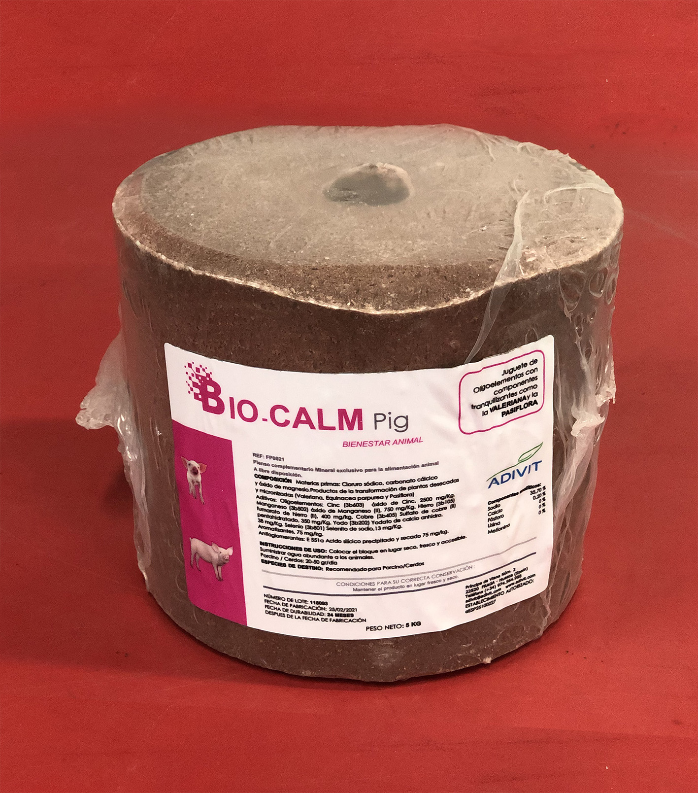 BLOCO BIO-CALM 5 KGS.