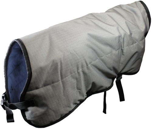 ABRIGO DE BECERRO GRIS ESTANDAR, 67 CM