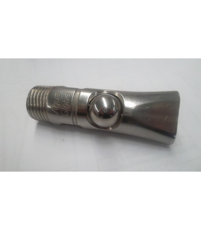 AQUAGLOBE, 1/2", BAIXA PRESSÃO 1/2", AÇO INOXIDÁVEL 1