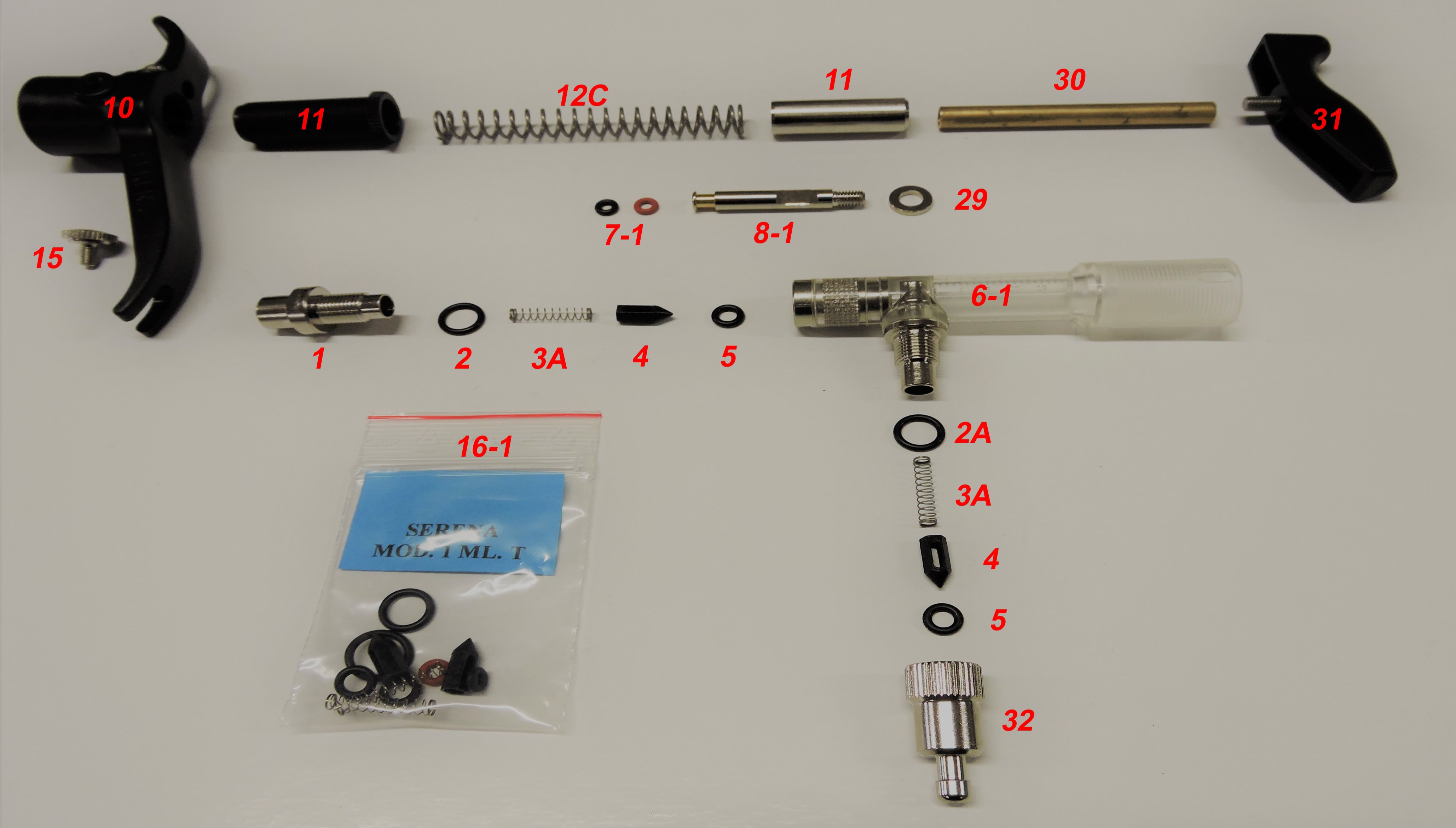 ERGON.SUPPORT FOR SERENA 0,5 / 1 / 2ML (T AND TPF)