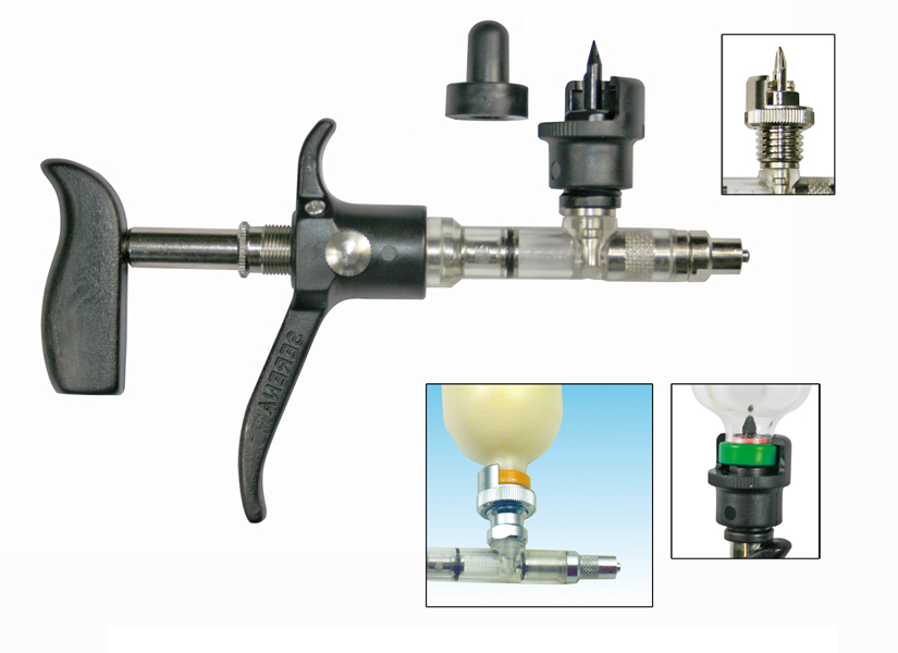 SERINGA SERENA 0,5TPF COM SUPORTE FRONTAL PARA FRASCO