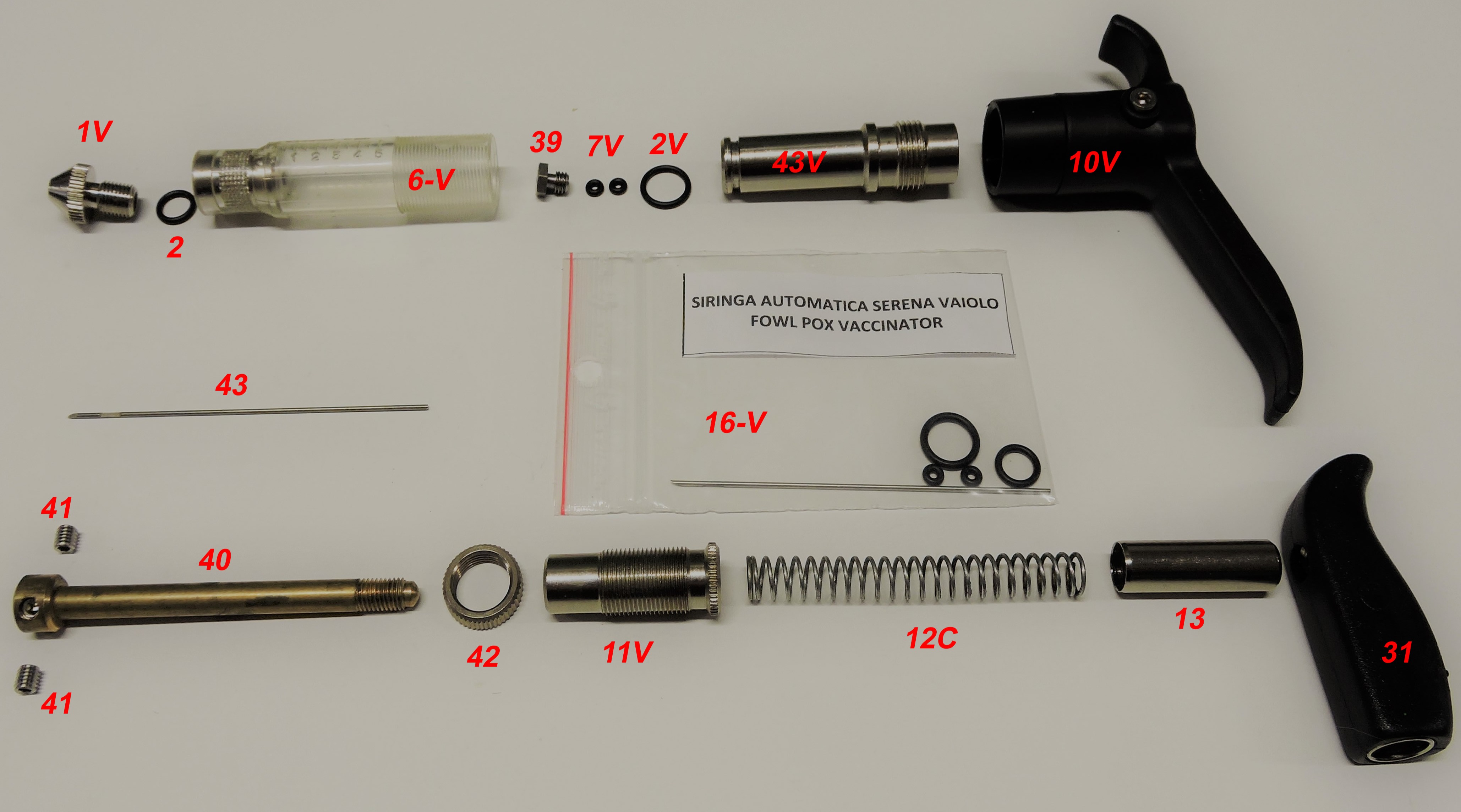 SCREW TO ALIGN WATER SMALLPOX