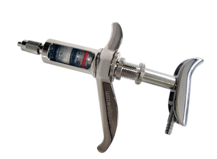 PHILLIPS VACCINATOR 5 ml. METALLIC