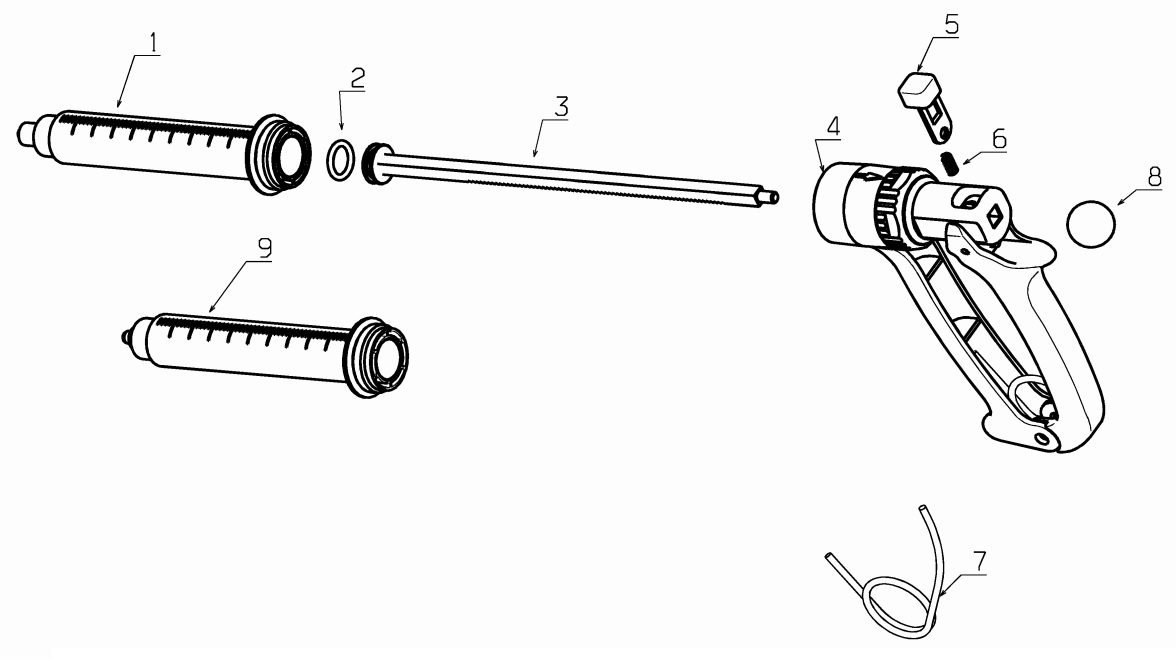 PLUNGER SEAL FOR MATIC 25ML