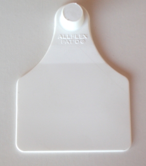 ALLFLEX SENIOR FEMALE NUMBERED WHITE