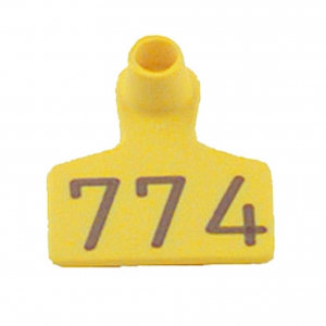 ALLFLEX FÊMEA PEN-TAG NUMERADO LARANJA