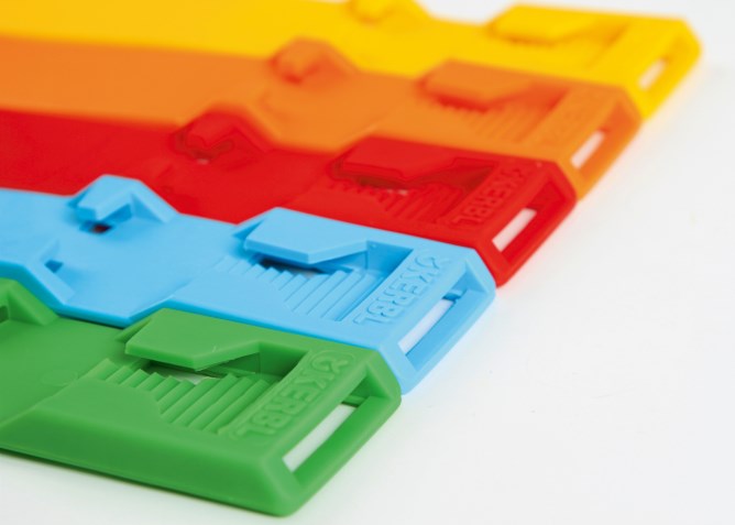 PLASTIC BRACELET, YELLOW 2