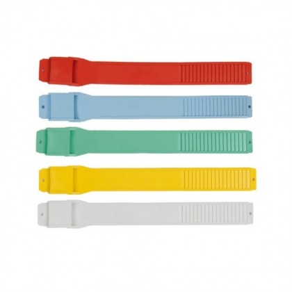 BRACELETE DE PLÁSTICO, BRANCO