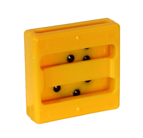 COW COLLAR PLATE NO. 2 YELLOW 1