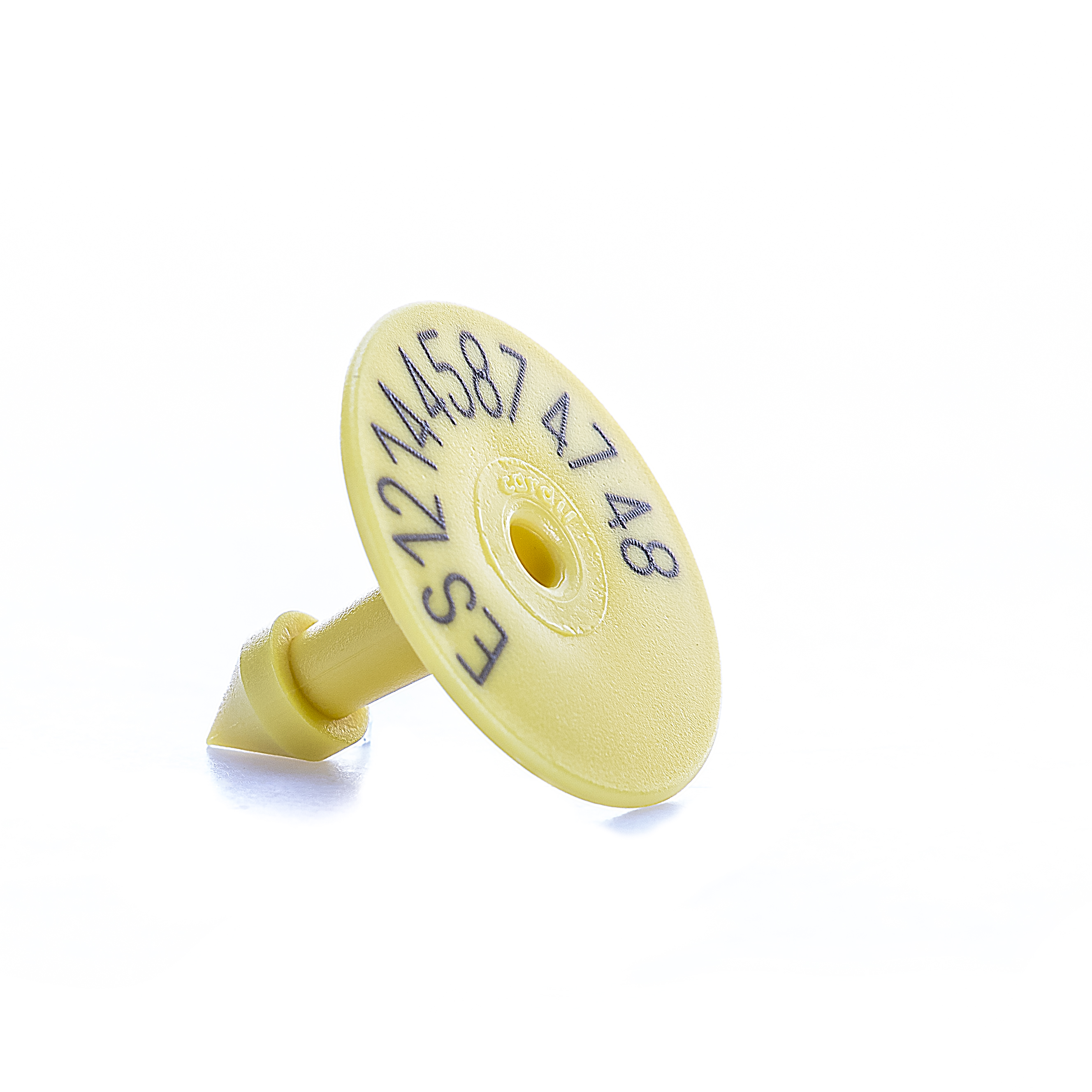 MACHO REDONDO P/PLASTICO AMARILLO NUMERADO 1