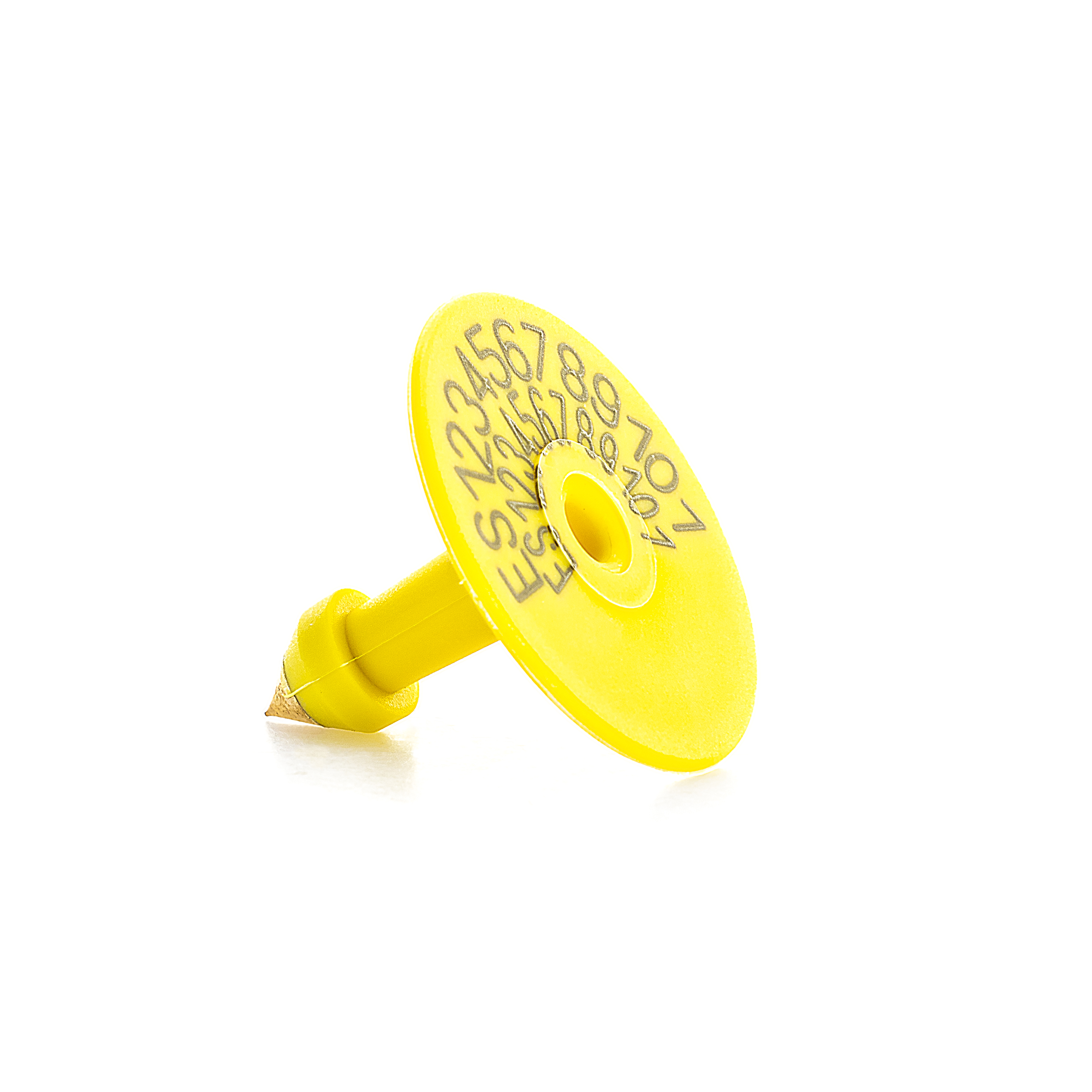 MACHO REDONDO P/METAL AMARELO NUMERADO