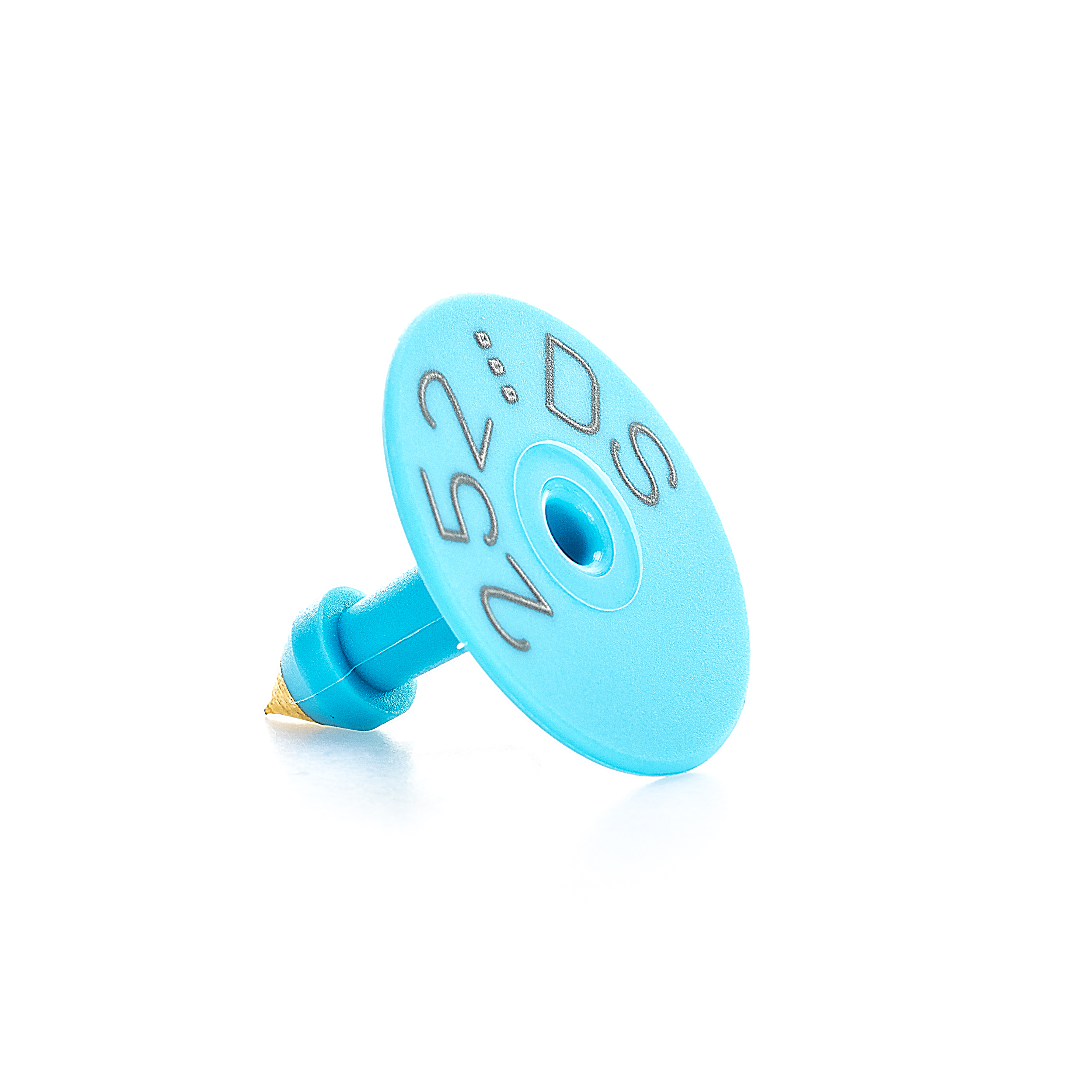 MACHO REDONDO P/METAL AZUL NUMERADO 1