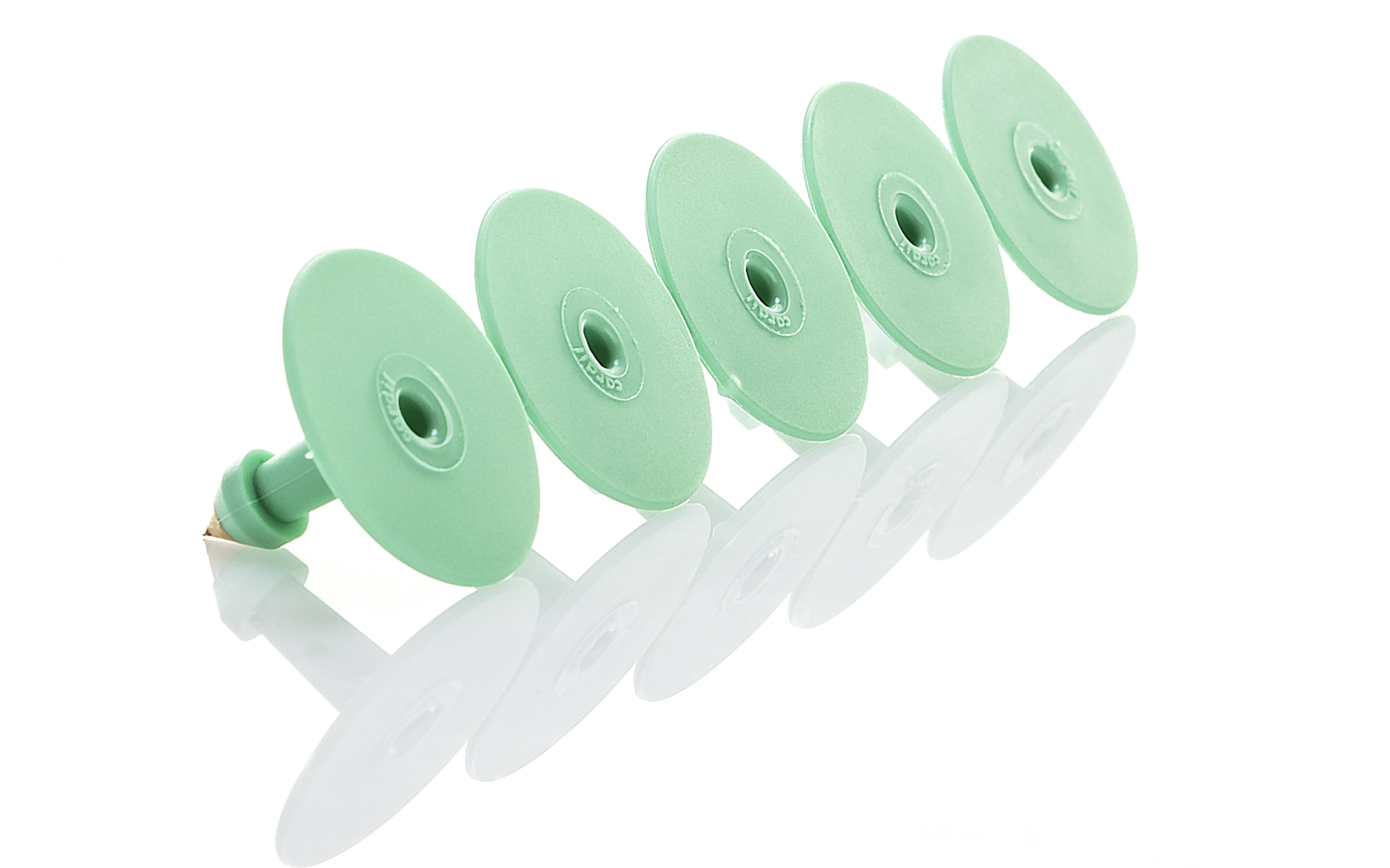 FICHA REDONDA F/METAL VERDE S/N NUMERAÇÃO
