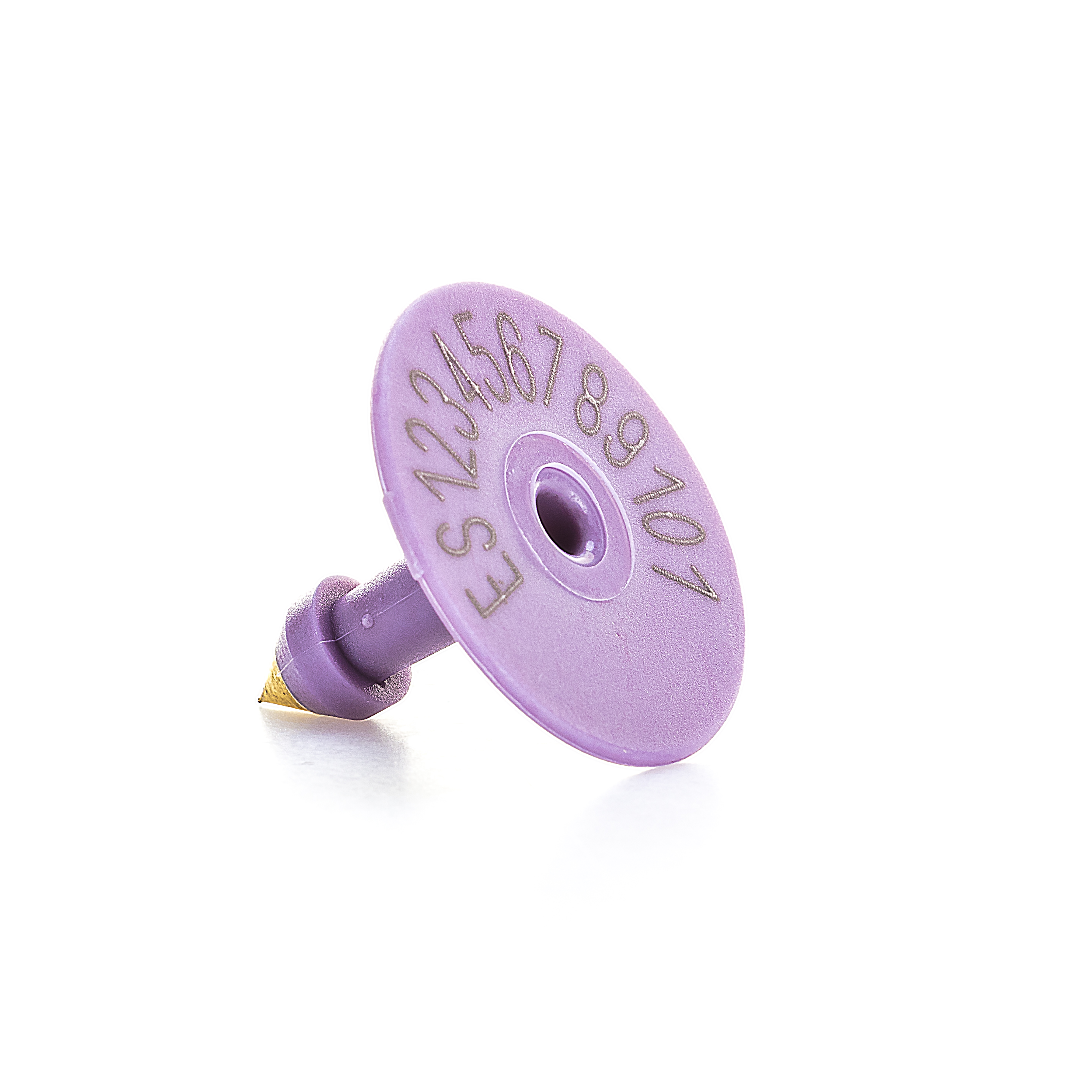 MACHO REDONDO F/METAL VIOLETA NUMERADO 1