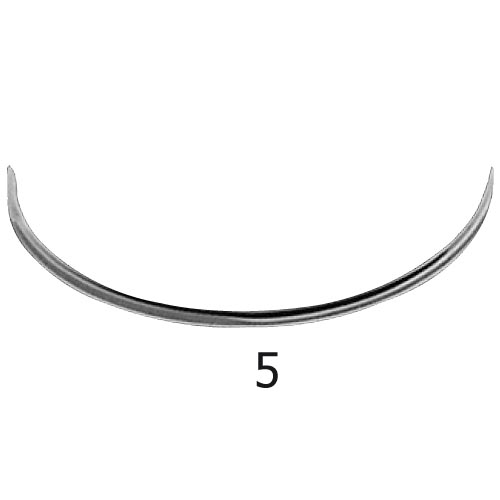 AGUJA SUTURA TIPO B Nº 5  HAUPTNER 12 UNI.