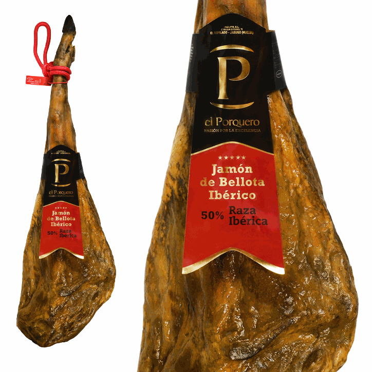 Jamón de Bellota Ibérico 50% Raza Ibérica