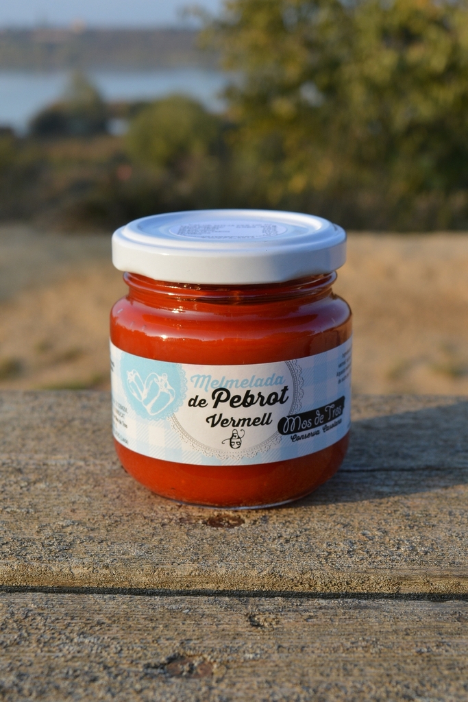 Melmelada artesana de Pebrot Vermell
