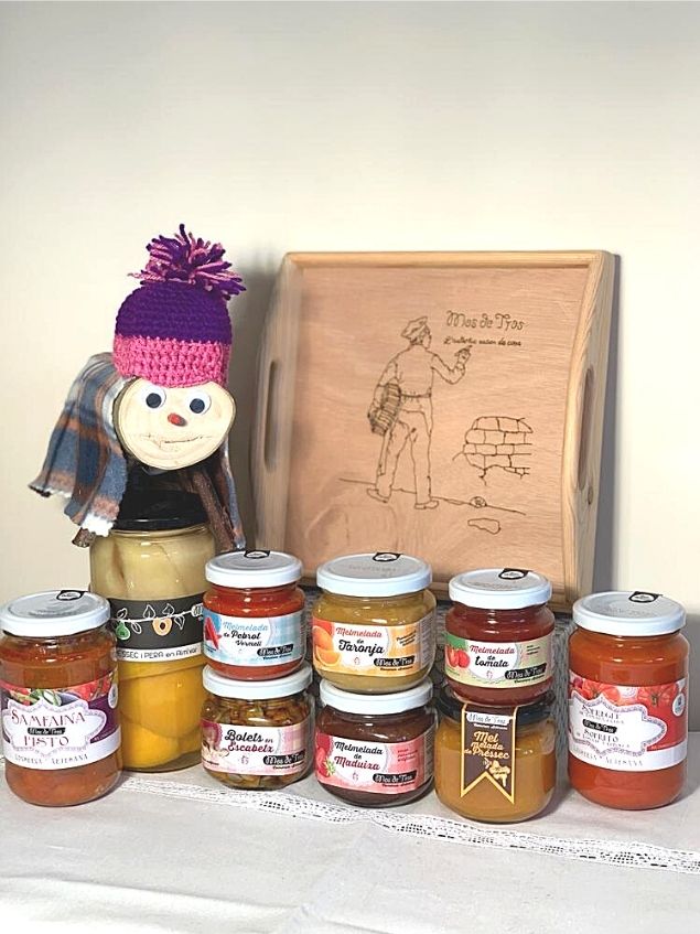 Lot de Nadal 9 conserves artesanes + tió de Nadal (Safata) 3