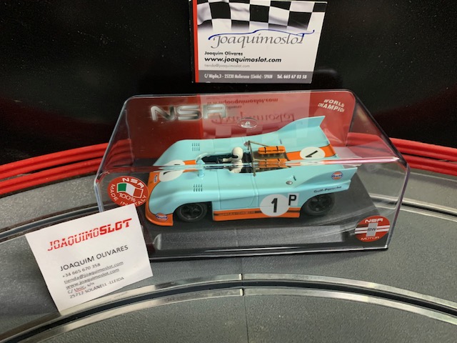 NSR 0205SWDEF Porsche 908/3 Gulf Edition Nurburgring 1971 #1