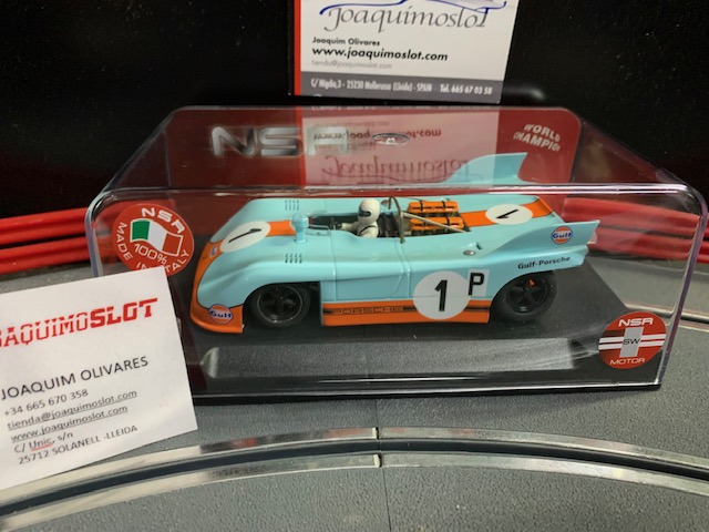 NSR 0205SWDEF Porsche 908/3 Gulf Edition Nurburgring 1971 #1
