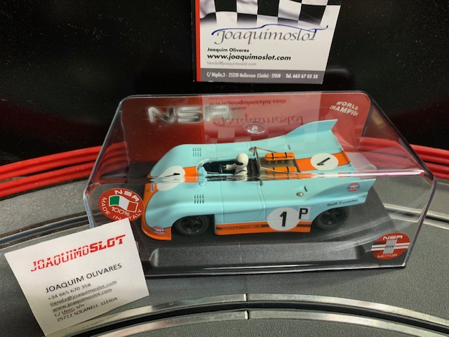 NSR 0205SWDEF Porsche 908/3 Gulf Edition Nurburgring 1971 #1