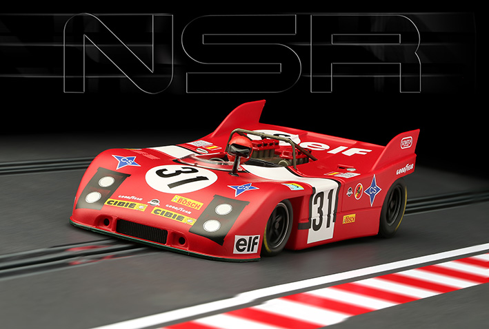 NSR 0233SW Porsche 908/3 24h Le Mans 1974 #31