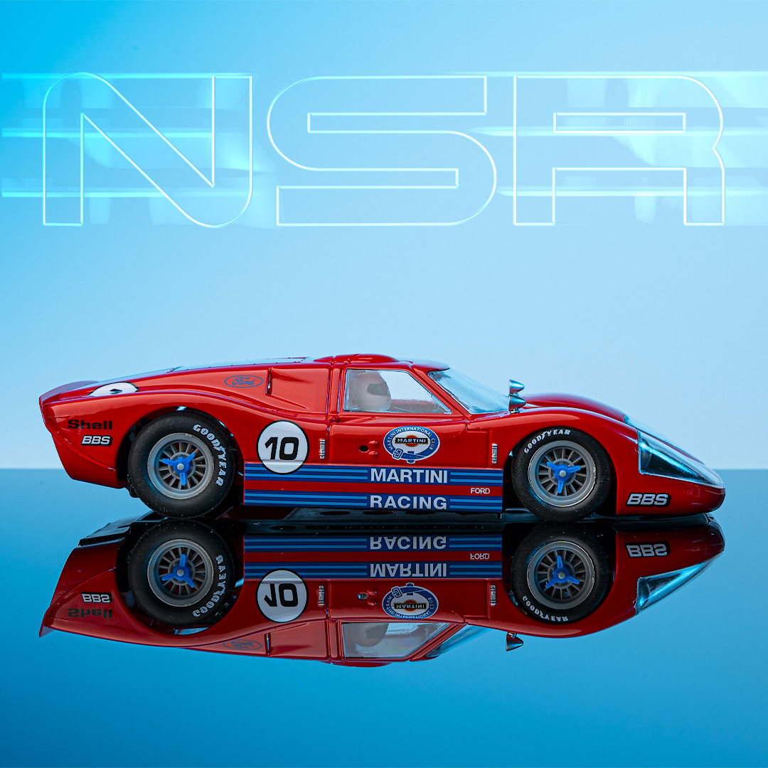 NSR 0410SW FORD MK IV MARTINI RACING WHITE n10 LIVERY