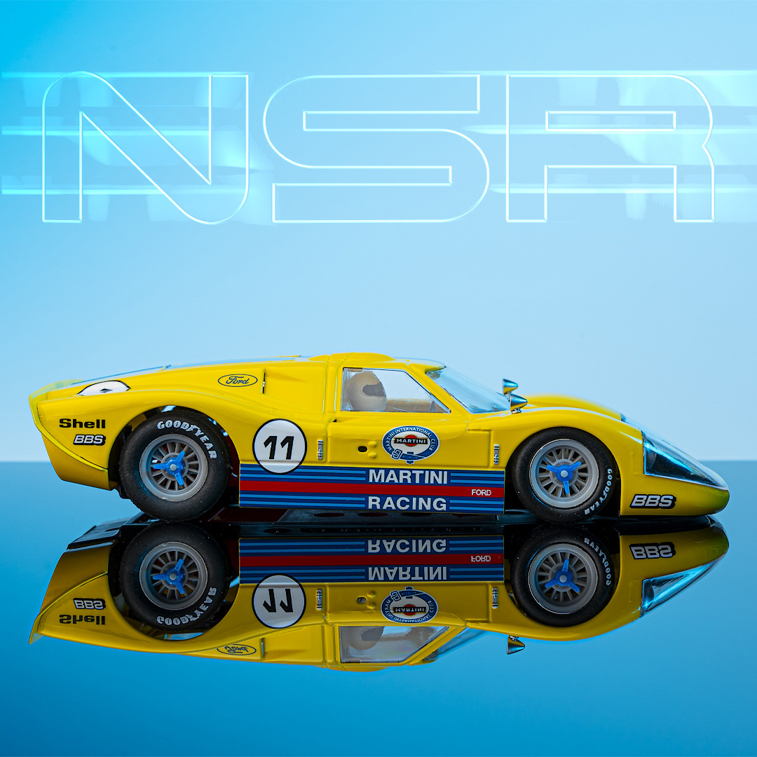 NSR 0411SW FORD MK IV MARTINI RACING YELLOW n 11 LIVERY