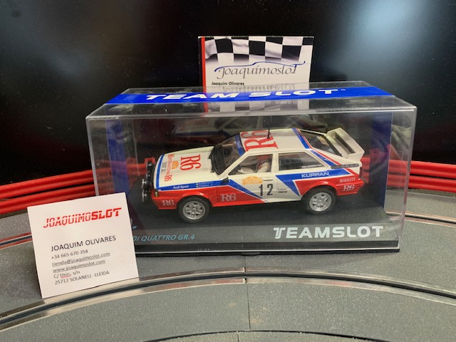 Teamslot 12204 Audi Quattro Gr.4 Montecarlo 82