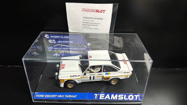 Teamslot 13201 Ford Escort MKII Tarmac Rallye Montecarlo 1976