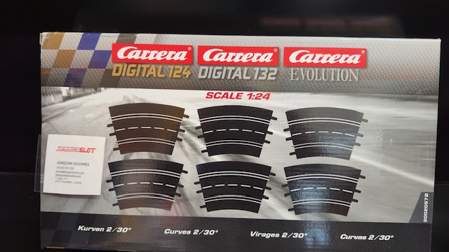 Carrera Evolution & Digital 20572  Pack 6 Curvas 30º R2