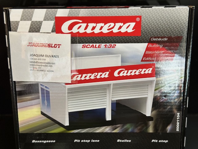 Carrera 1/24 1/32 21104 Boxes Pit Stop